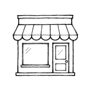 Illustration av en butik
