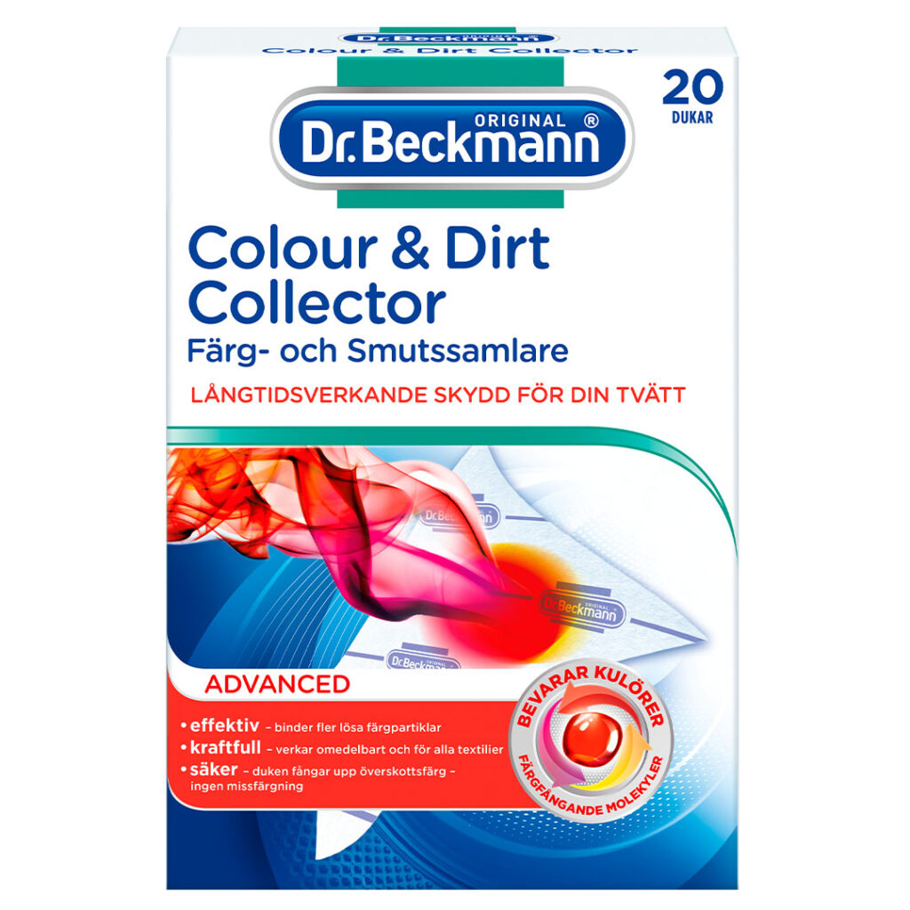 Dr. Beckmann Tvättmedelsdukar Colour Protect produktbild