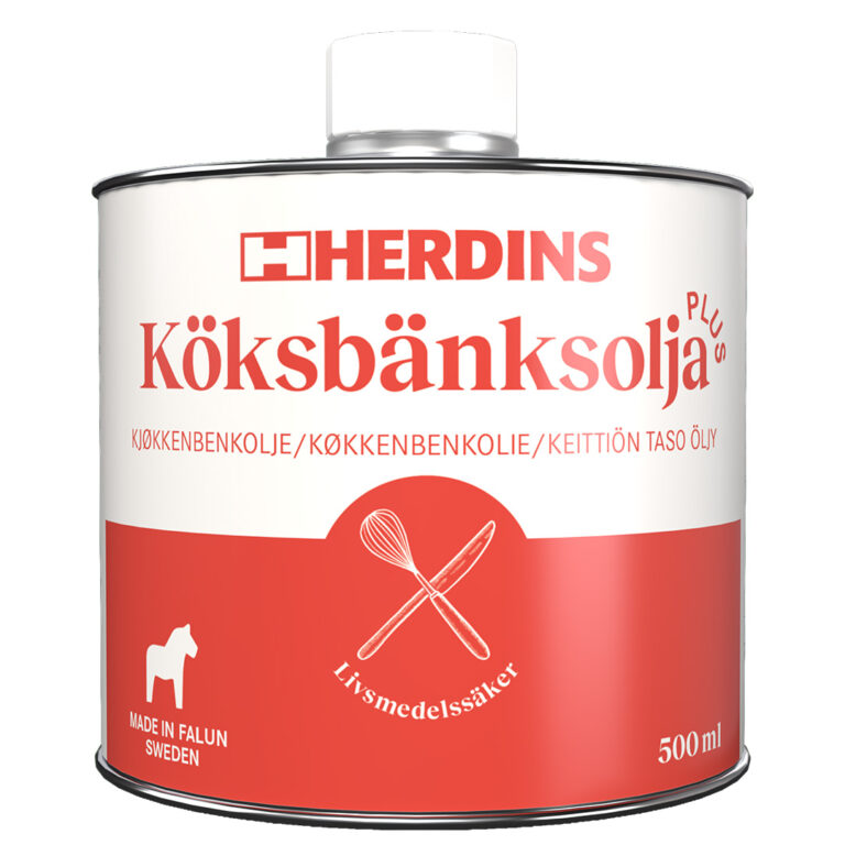 Herdins Köksbänksolja Plus Produktbild