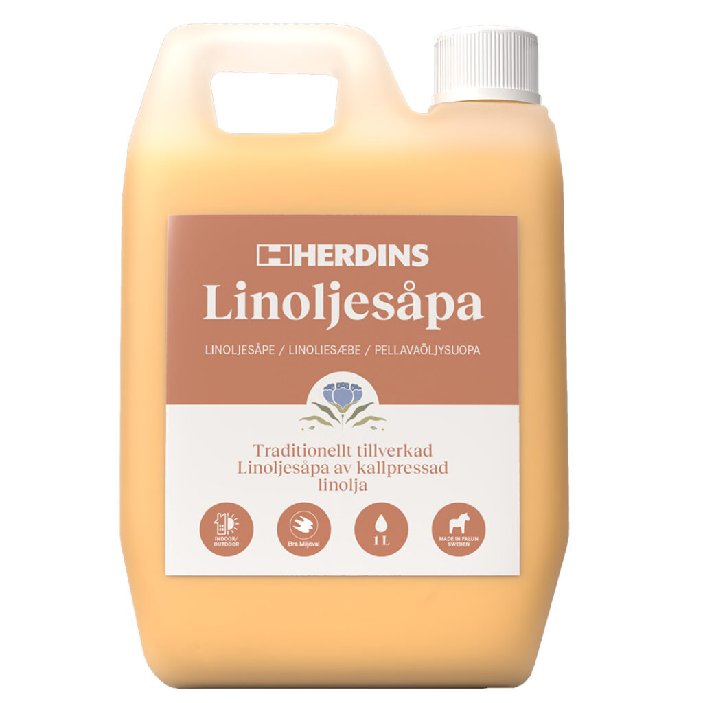 Herdins Linoljesåpa 1L produktbild