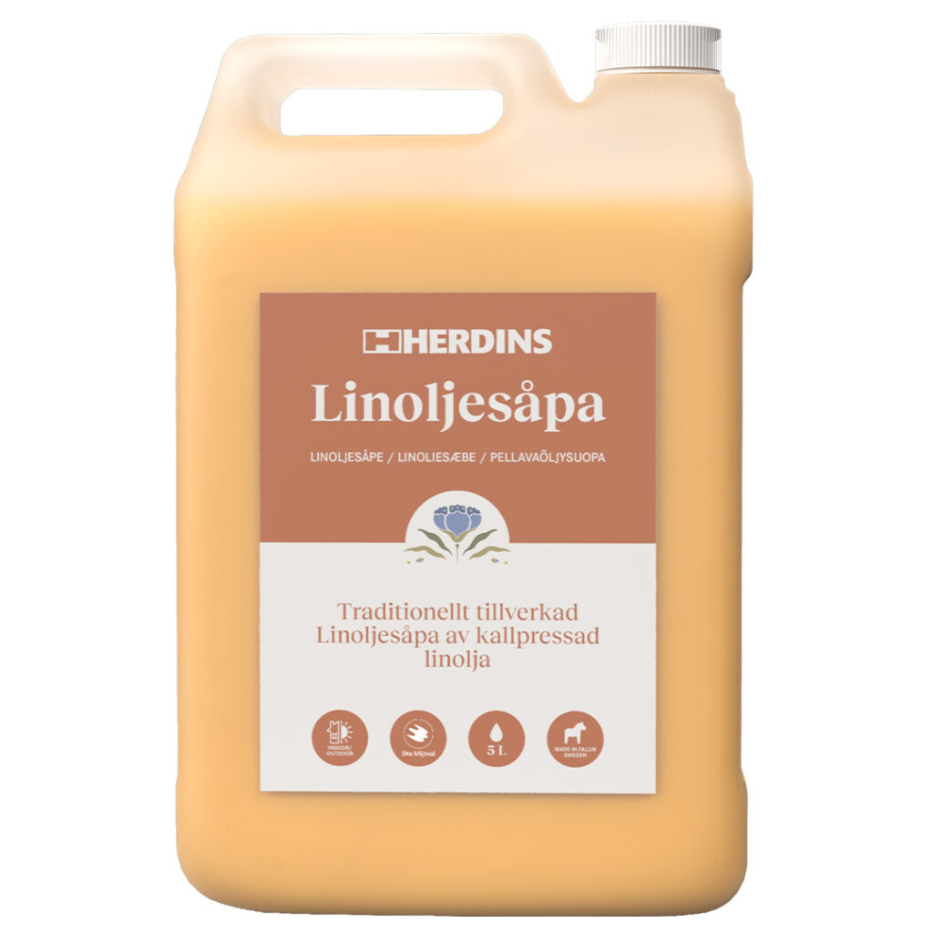 Herdins Linoljesåpa 5L produktbild