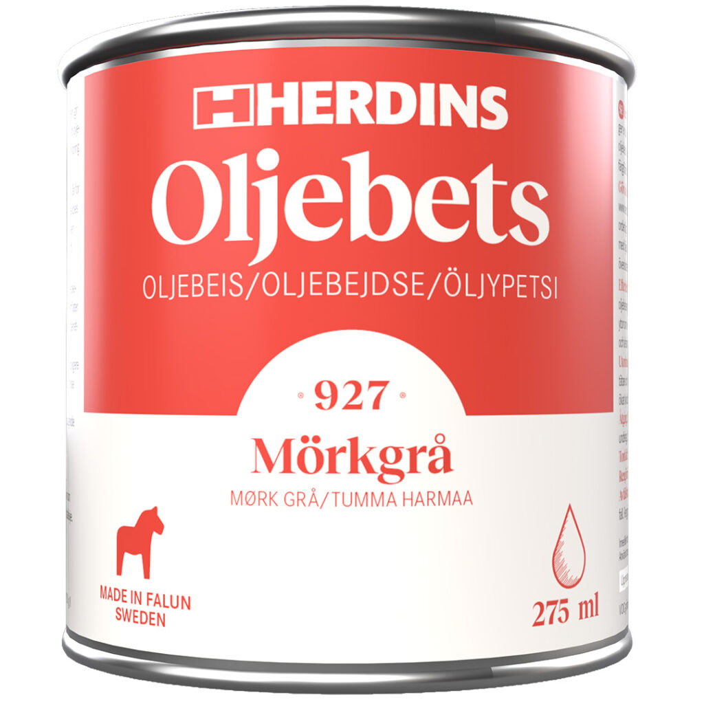 Herdins Oljebets Mörkgrå 275ml produktbild