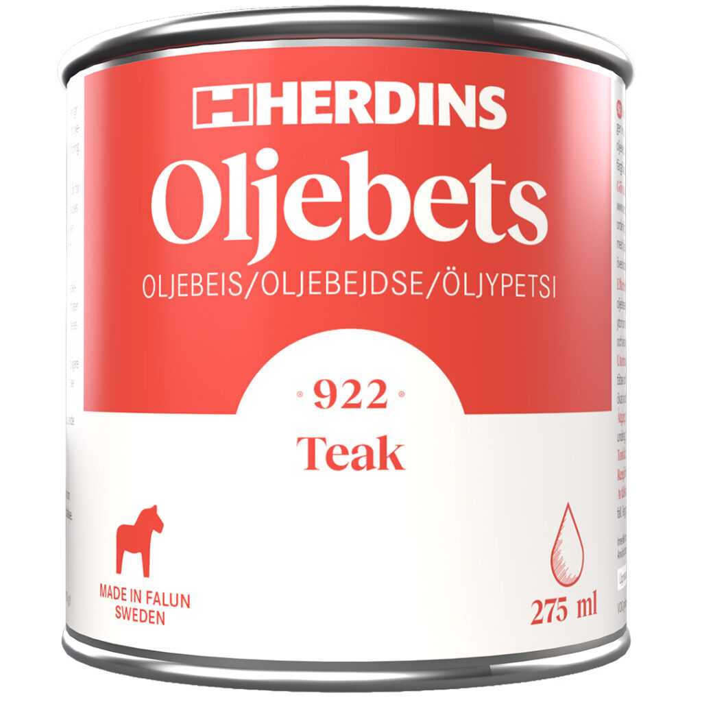 Herdins Oljebets Teak 275ml produktbild