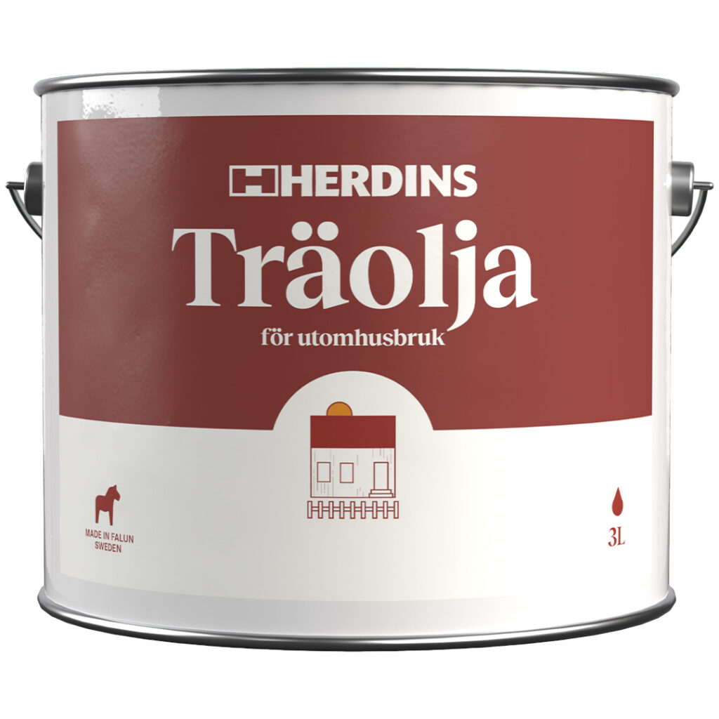 Herdins Träolja för utomhusbruk produktbild