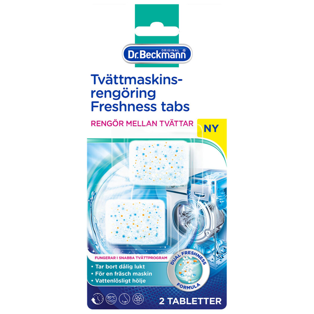ckmann Tvättmaskinsrengöring Freshness Tabs produktbild