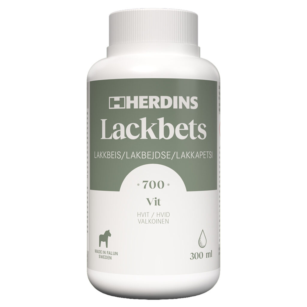 Herdins Lackbets i nyansen Vit produktbild