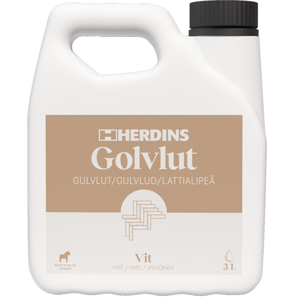 Herdins Golvlut 3L i vit nyans produktbild