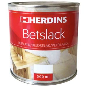 Herdins Betslack ytskydd för betsat trä, trärent